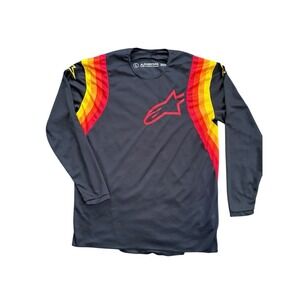 ALPINE STARS Fluid Corsa MOTO RACING JERSEY SIZE L